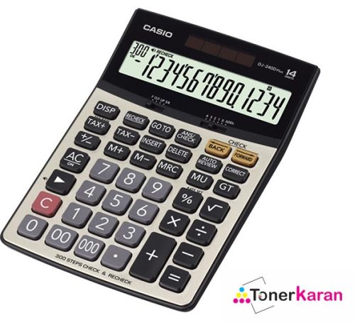 ماشین حساب کاسیو مدل calculator DJ-240D Plus
